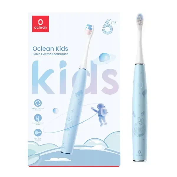OCLEAN KIDS - szczoteczka soniczna dla dzieci 6-12 lat NIEBIESKA