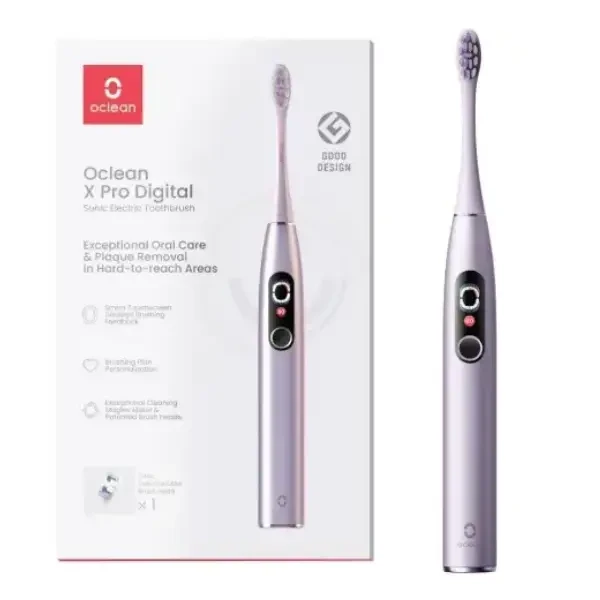 OCLEAN X PRO DIGITAL - szczoteczka soniczna FIOLETOWA