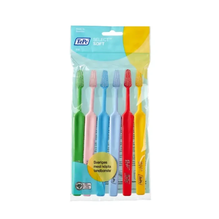 TEPE SELECT SOFT 4+2 - zestaw miękkich szczoteczek do zębów CELLO