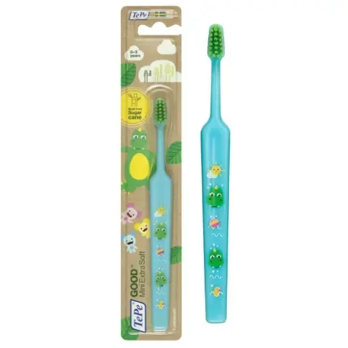 TEPE GOOD MINI EXTRA SOFT - miękka szczoteczka do zębów dla dzieci 0-3 lat