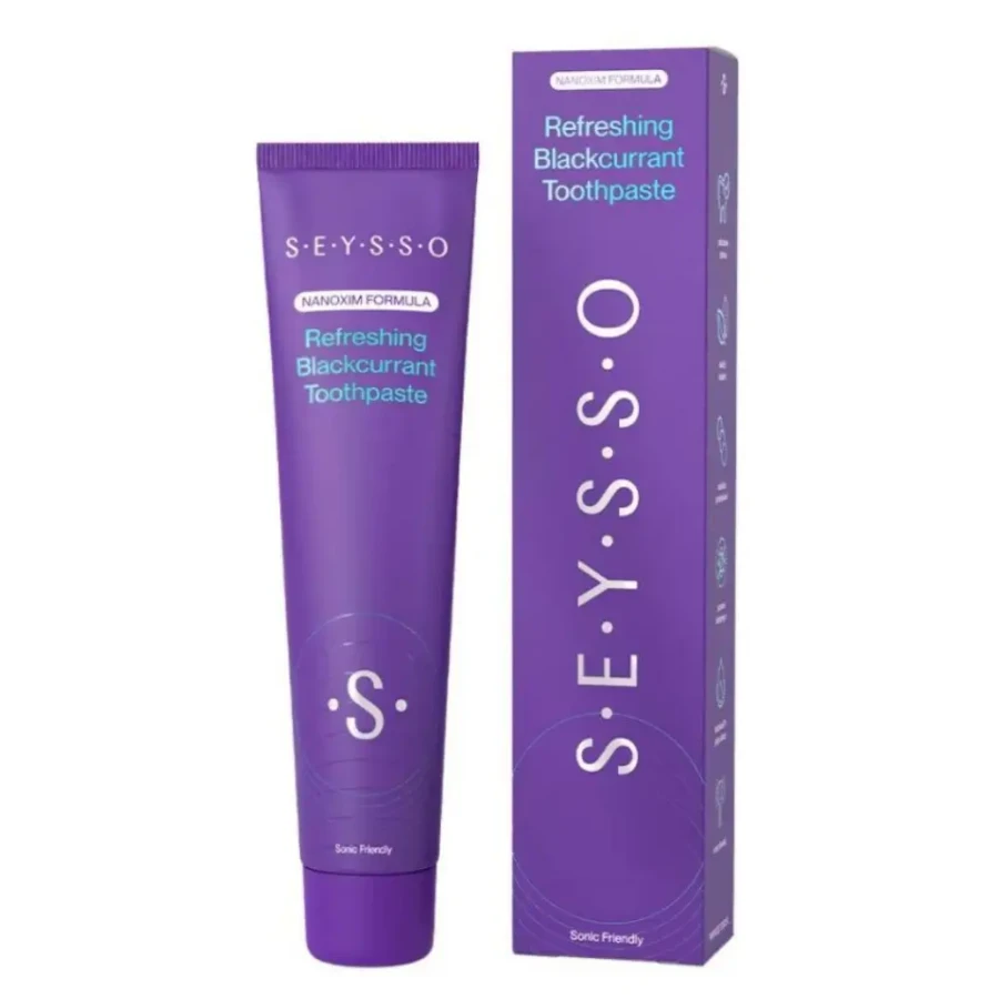SEYSSO REFRESHING BLACKCURRANT - odświeżająca pasta do zębów 75ml