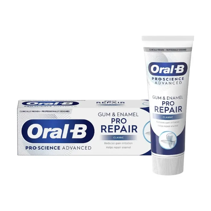 ORAL-B PRO-SCIENCE ADVANCED GUM AND ENAMEL PRO REPAIR CLASSIC - pasta do zębów 75ml