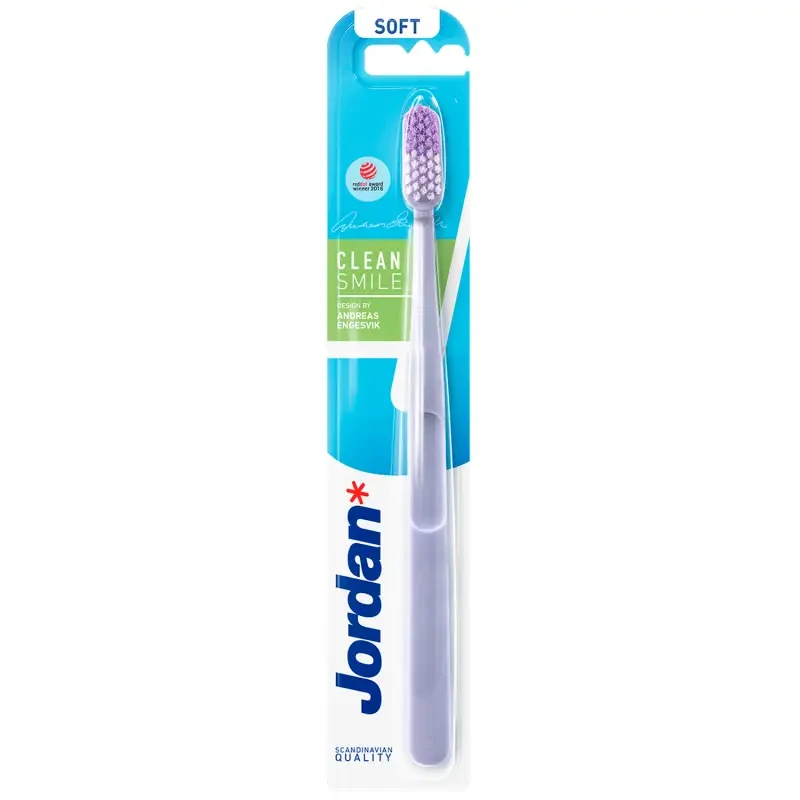 JORDAN CLEAN SMILE SOFT - miękka szczoteczka do zębów