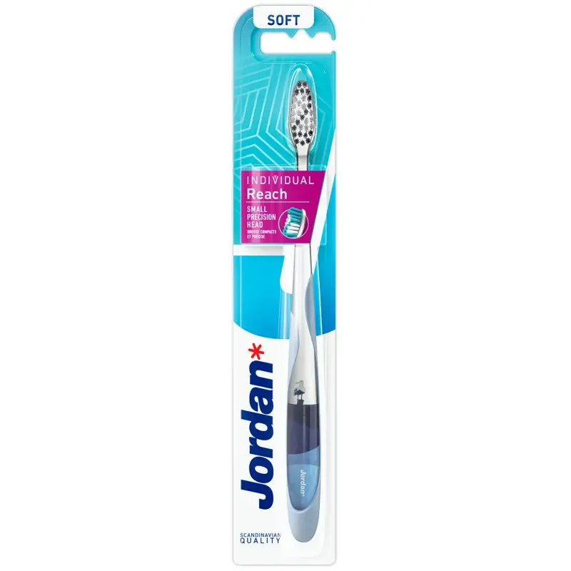 JORDAN INDIVIDUAL REACH SOFT - szczoteczka manualna miękka