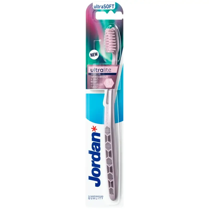 JORDAN ULTRALITE SENSITIVE SOFT - szczoteczka manualna do wrażliwych zębów miękka