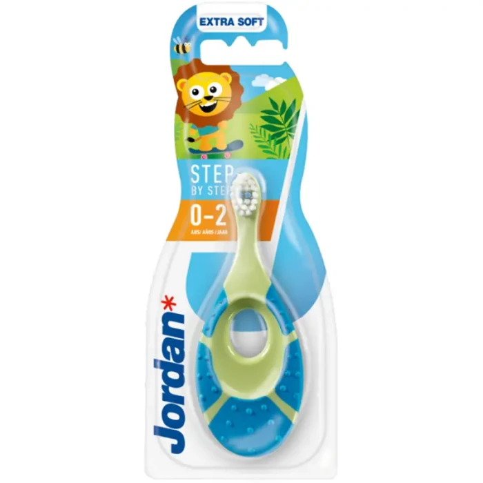 JORDAN STEP EXTRA SOFT - szczoteczka do zębów dla dzieci 0-2 lat