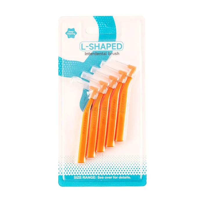 FOX - szczoteczki międzyzębowe ANGLE 1,5mm pomarańczowe 5 szt.