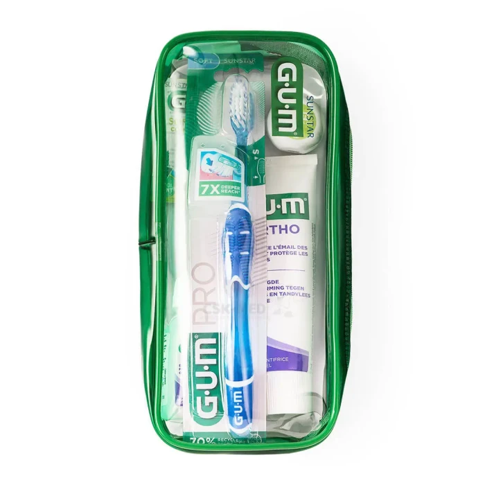 GUM ORTHO - zestaw ortodontyczny dla osób noszących aparat nakładkowy