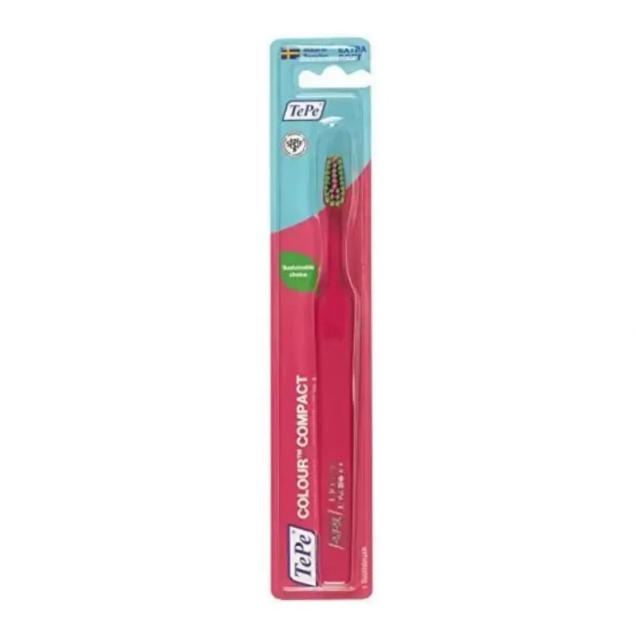 TEPE COLOUR COMPACT EXTRA SOFT - bardzo miękka szczoteczka 1 sztuka