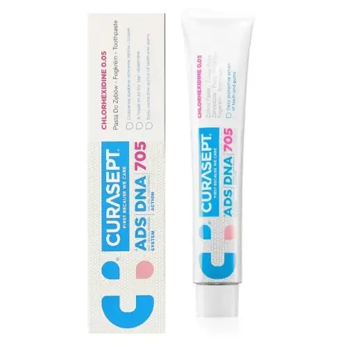 CURASEPT ADS 705 - pasta do zębów z chlorheksydyną 0,05% 75ml