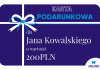 Karta podarunkowa, voucher, bon 200 PLN