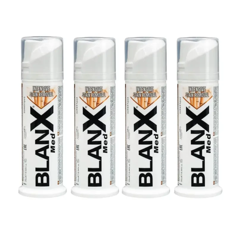 4x BLANX ANTY-OSAD - pasta na usuwanie osadów 75ml