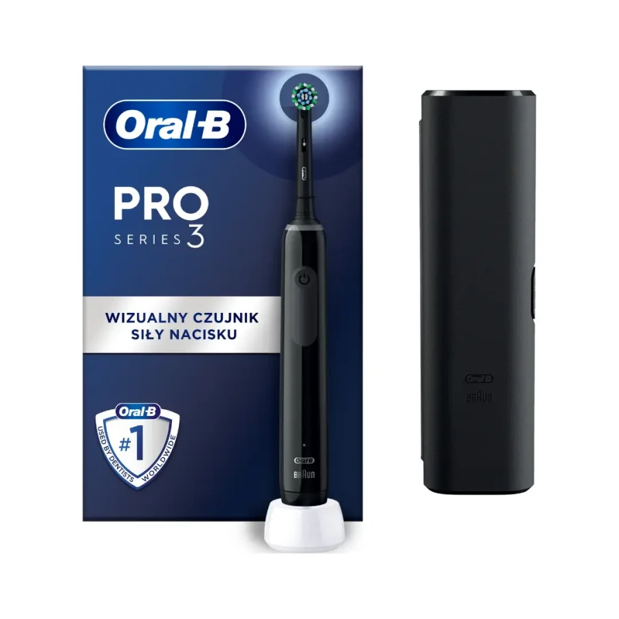 ORAL-B PRO 3 3500 BLACK EDITION - szczoteczka elektryczna czarna