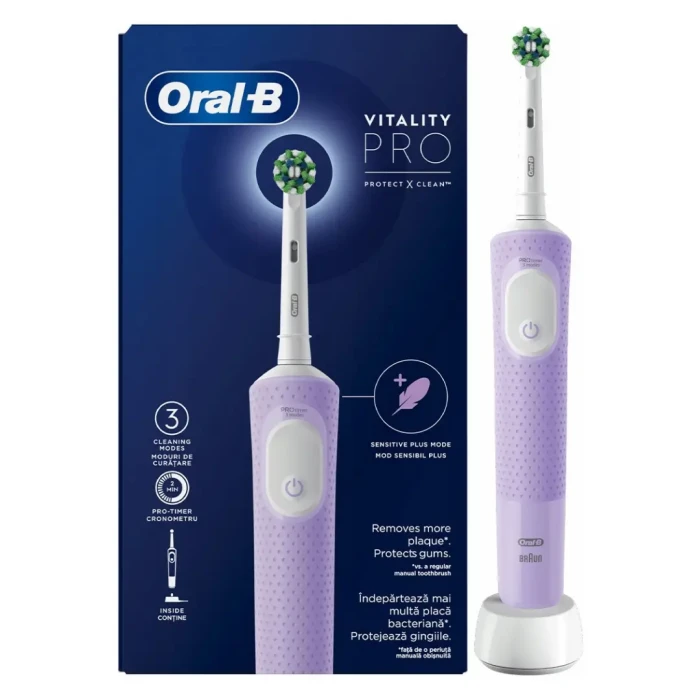 ORAL-B VITALITY PRO D103 BOX LILA - szczoteczka elektryczna fioletowa