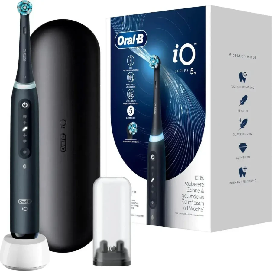 ORAL-B iO SERIES 5 MATT BLACK - szczoteczka elektryczna CZARNY MAT