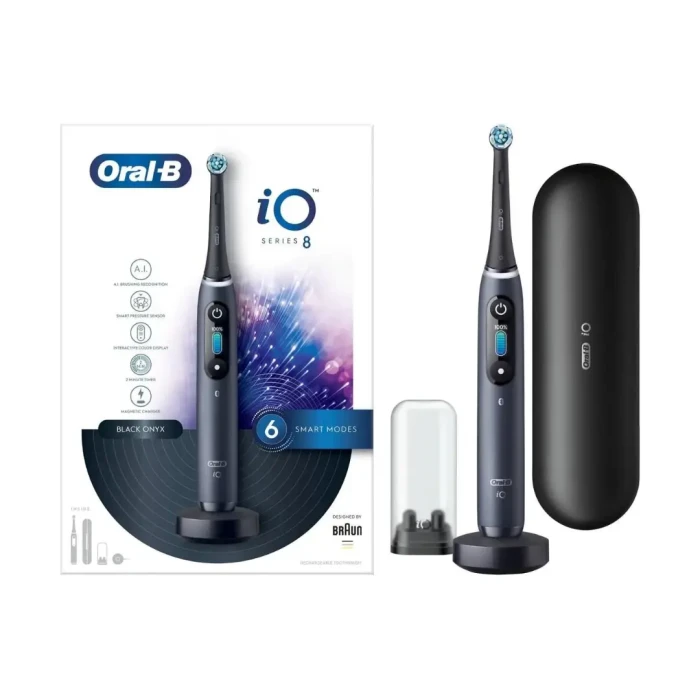 ORAL-B iO SERIES 8 BLACK ONYX LIMITED EDITION - szczoteczka elektryczna CZARNA