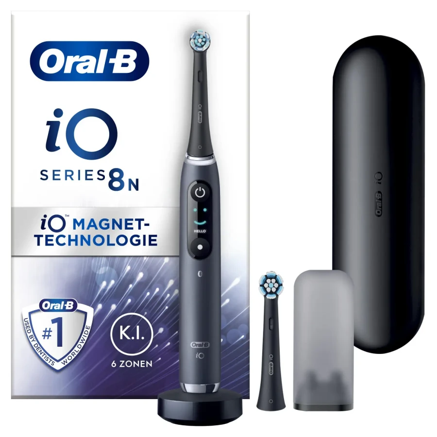 ORAL-B iO SERIES 8N BLACK ONYX JAS22 - szczoteczka elektryczna CZARNA