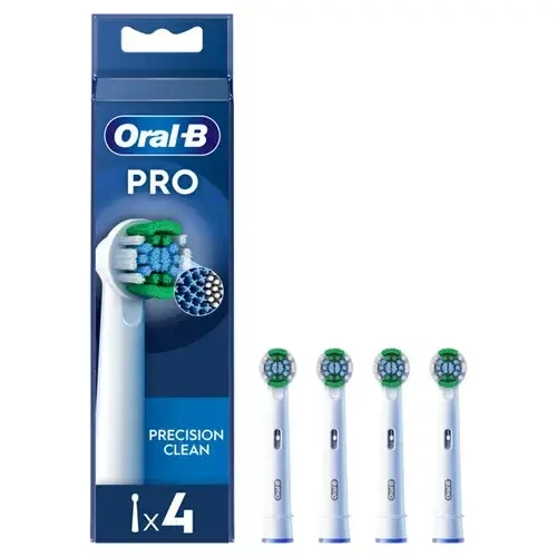 ORAL-B EB20RX-4 PRO PRECISION CLEAN - końcówki do szczoteczki elektrycznej Oral-B Precision Clean 4szt.