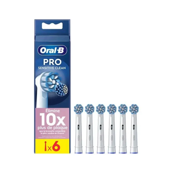 ORAL-B EB60RX-6 PRO SENSITIVE CLEAN - końcówki do szczoteczki elektrycznej 6szt.