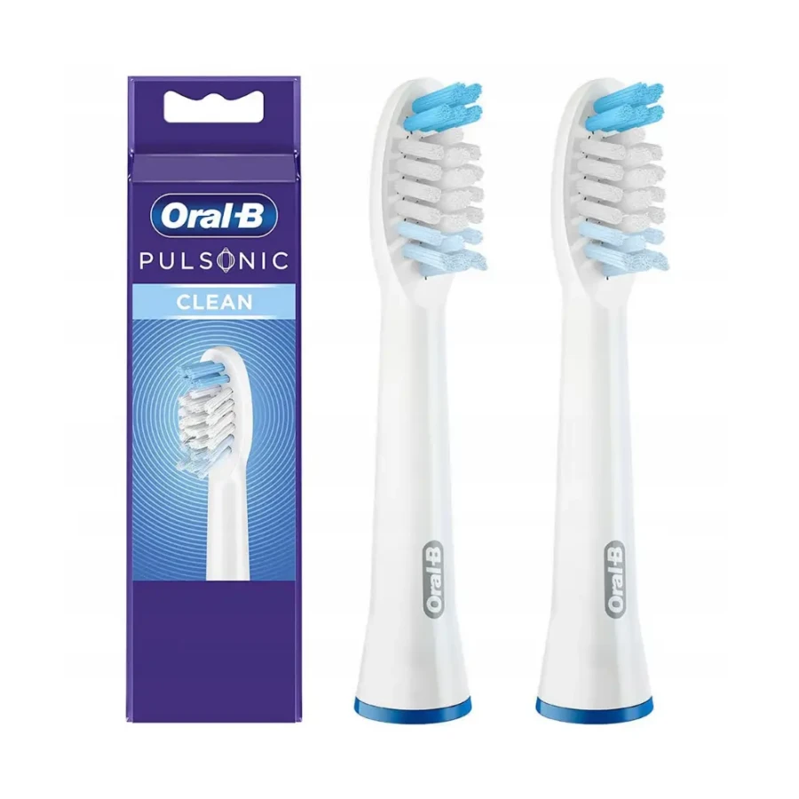 ORAL-B SR32C-2 PULSONIC CLEAN - końcówki do szczoteczki sonicznej ORAL-B PULSONIC 2szt.