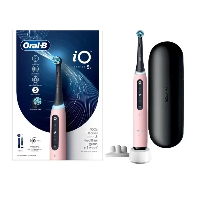 ORAL-B iO 5 Blush Pink - szczoteczka elektryczna różowa