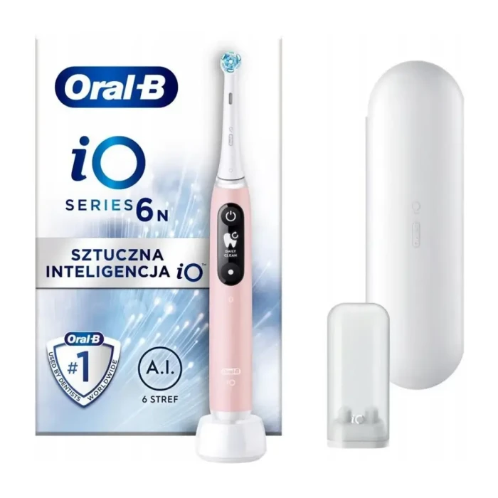 ORAL-B iO 6N Pink Sand - szczoteczka elektryczna różowa