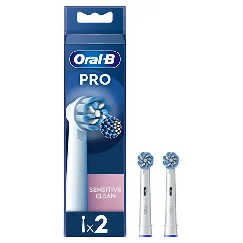 ORAL-B EB60RX-2 PRO Sensitive Clean - końcówki do szczoteczki elektrycznej 2szt.