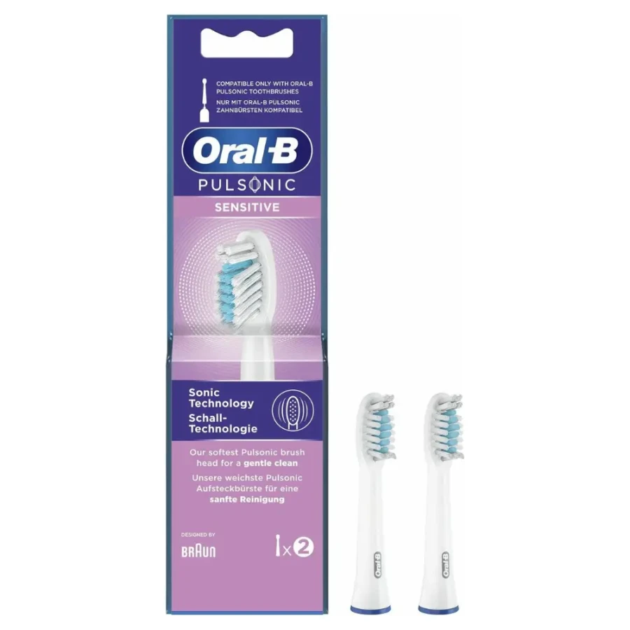 ORAL-B Pulsonic Sensitive - końcówki do szczoteczki sonicznej 2 szt.