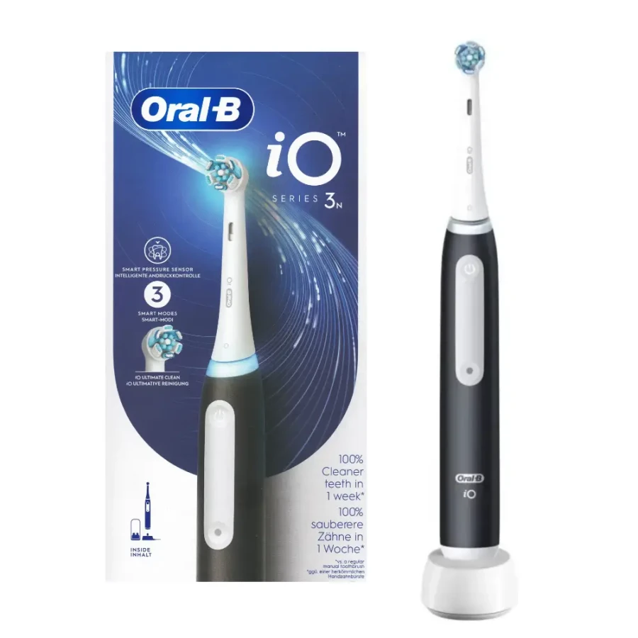 ORAL-B iO 3N Matt Black- szczoteczka elektryczna czarna
