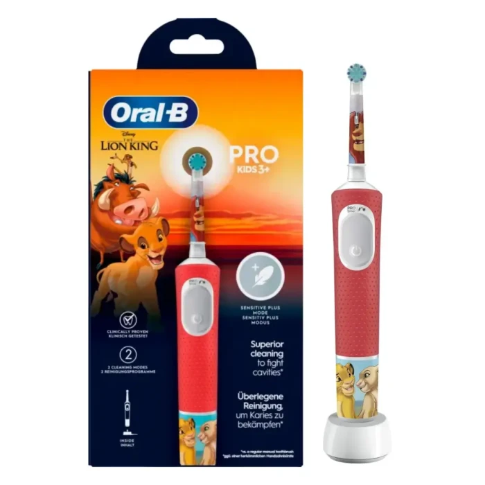 ORAL-B PRO 103 KIDS 3+ Lion King - szczoteczka elektryczna dla dzieci Król Lew