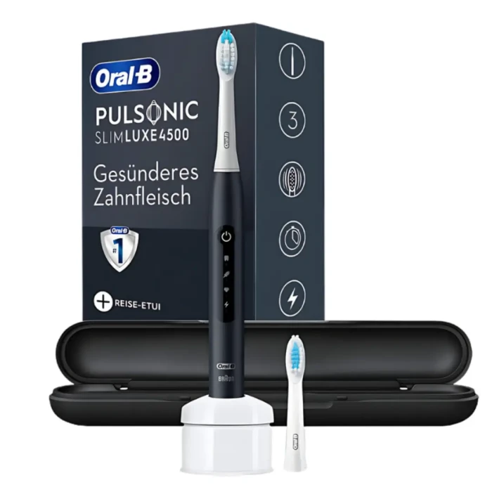  Oral-B Pulsonic Slim Luxe 4500 Black - szczoteczka soniczna czarna