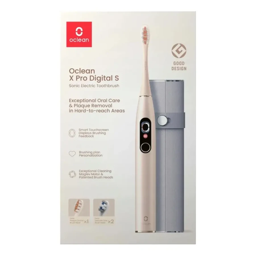 OCLEAN X PRO Digital S Gold - szczoteczka soniczna złota