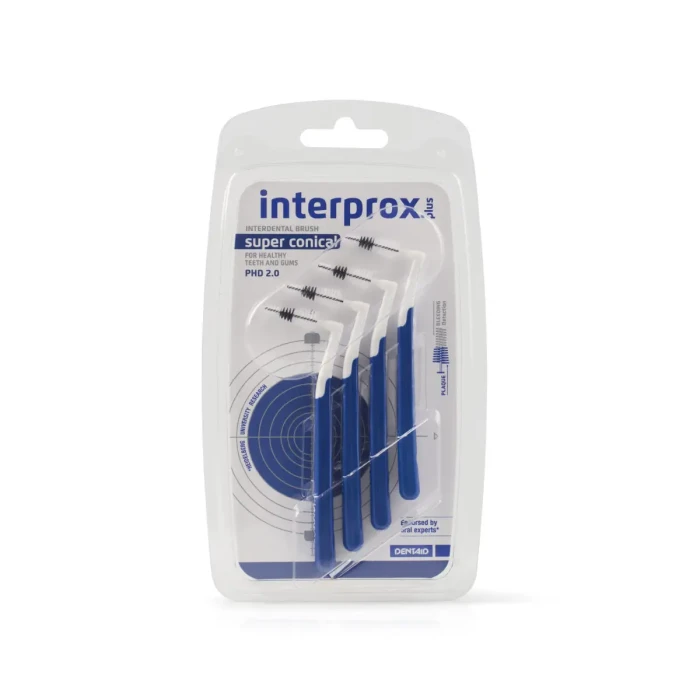 INTERPROX PLUS Super Conical 2,0mm - szczoteczki międzyzębowe 4 szt.
