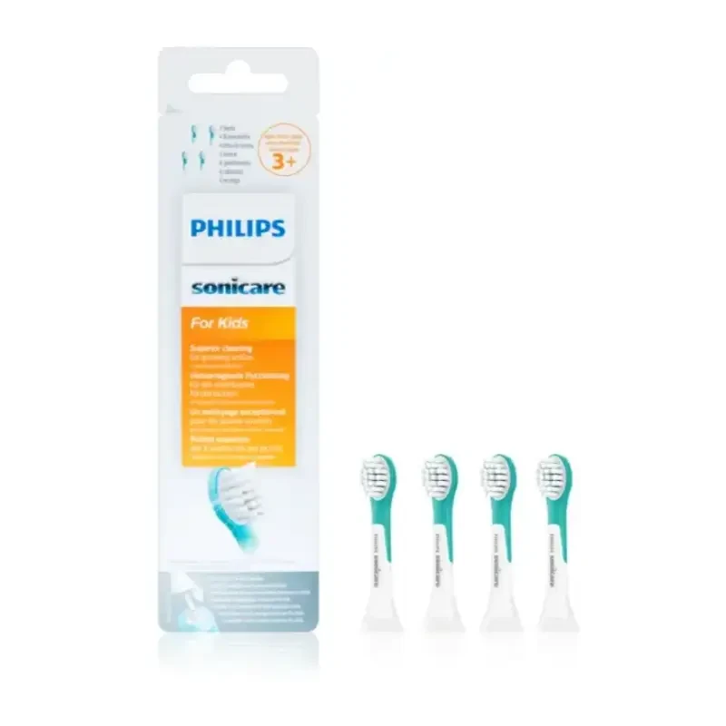 PHILIPS SONICARE FOR KIDS HX6034/33 - końcówki do szczoteczki sonicznej dla dzieci 3+ lat 4 szt.