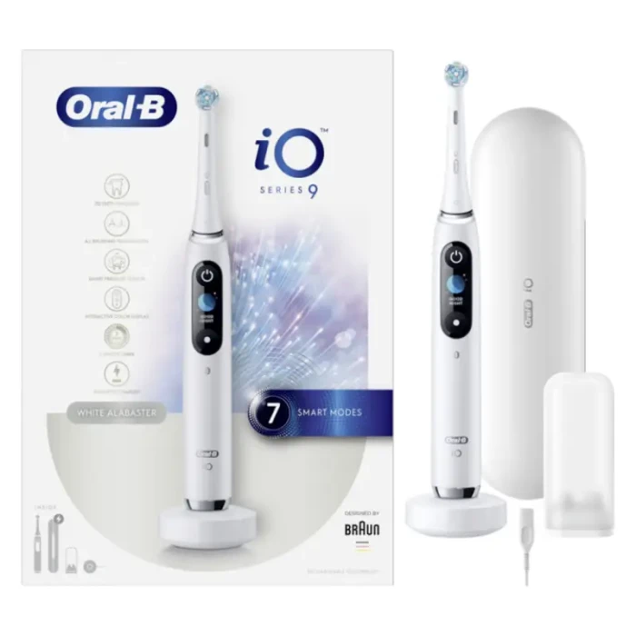ORAL-B iO 9 White Alabaster -  szczoteczka soniczna biała