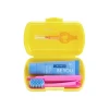 CURAPROX BE YOU TRAVEL SET - zestaw podróżny do higieny jamy ustnej żółty
