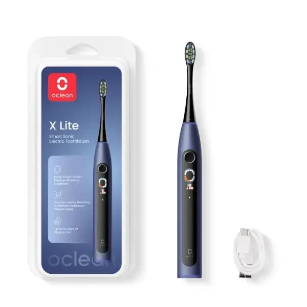 OCLEAN X Lite - szczoteczka soniczna niebieska
