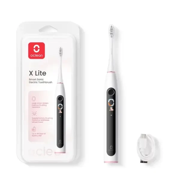 OCLEAN X Lite - szczoteczka soniczna biała
