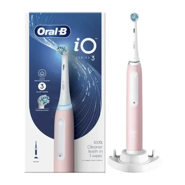 ORAL-B iO 3 Pink - szczoteczka elektryczna różowa