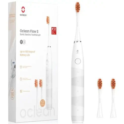 OCLEAN FLOW S - szczoteczka soniczna biała