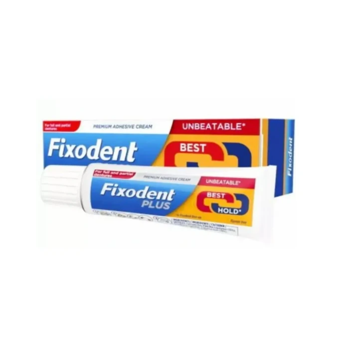 FIXODENT Plus Najmocniejszy Chwyt - krem mocujący do protez 60g
