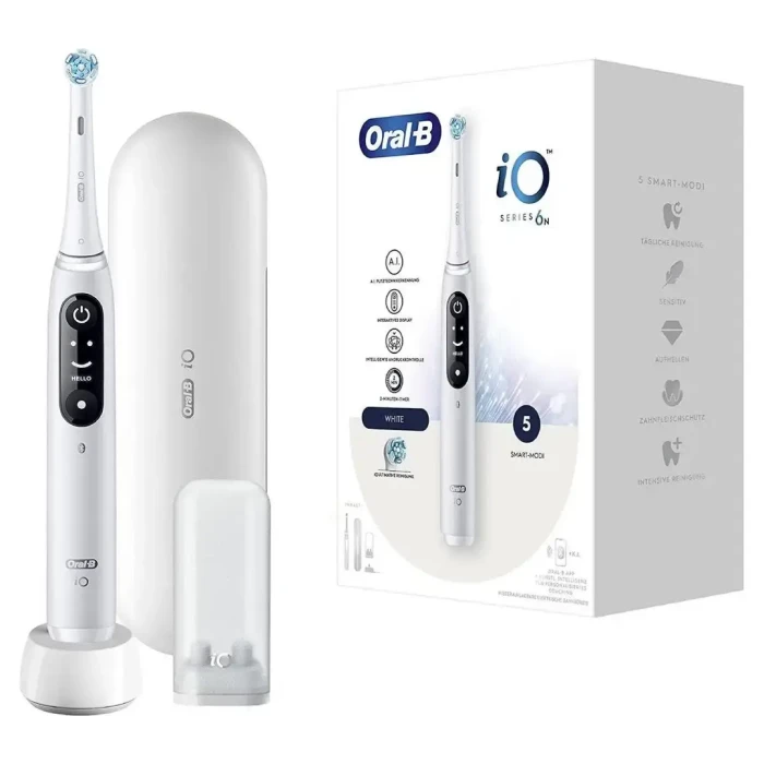 ORAL-B iO SERIES 6N WHITE - szczoteczka elektryczna BIAŁA