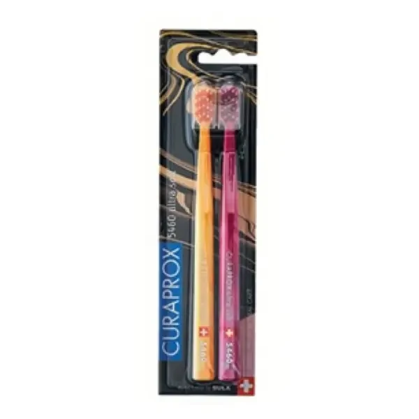 CURAPROX CS5460 MARBLE EDITION DUO - szczoteczka do zębów 2 szt.