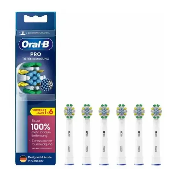 ORAL-B PRO Floss Action EB25RB-6 - końcówki do szczoteczki elektrycznej 6 szt.