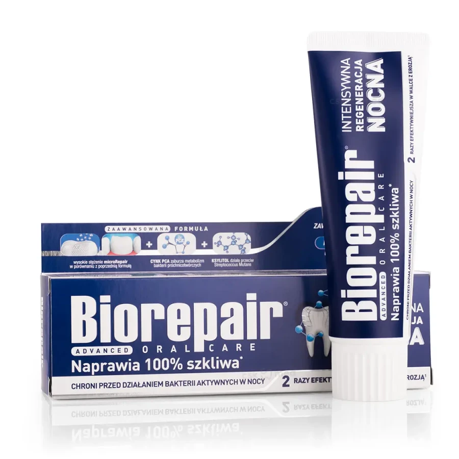 BIOREPAIR NIGHT PROTECTION - pasta do zębów na noc 75ml