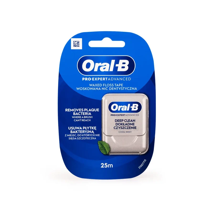 ORAL-B PRO-EXPERT Advanced - woskowana miętowa nić dentystyczna 25 metró