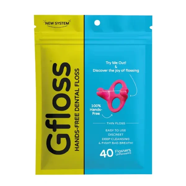 Gfloss - bezdotykowe nici dentystyczne 40szt.
