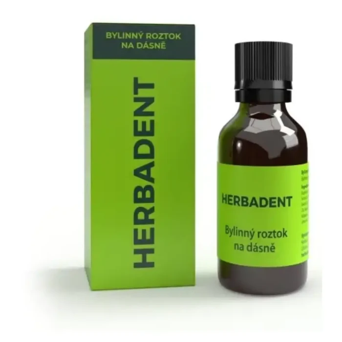 HERBADENT ORIGINAL - roztwór ziołowy na dziąsła 25ml