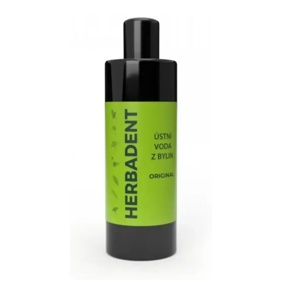 HERBADENT ORIGINAL - ziołowy płyn do płukania jamy ustnej bez fluoru 400ml