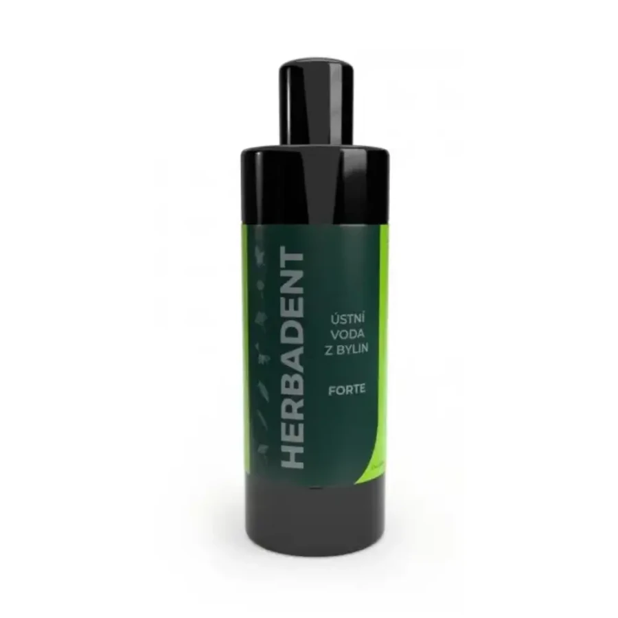 HERBADENT FORTE - intensywnie ziołowy płyn do płukania jamy ustnej 400ml
